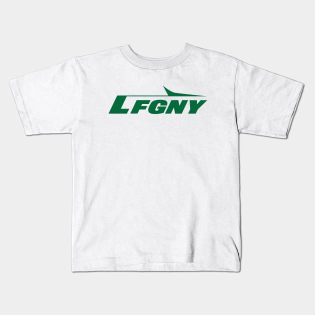 LFGNY - White Kids T-Shirt by KFig21